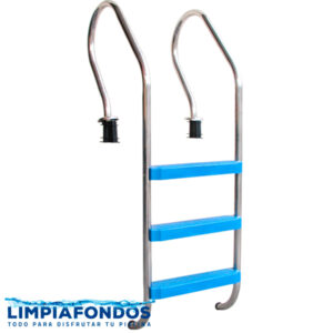 Escalera Confort Peldaños Plásticos