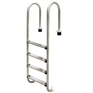 Escalera Vulcano Muro Larga 4 Peld Acero